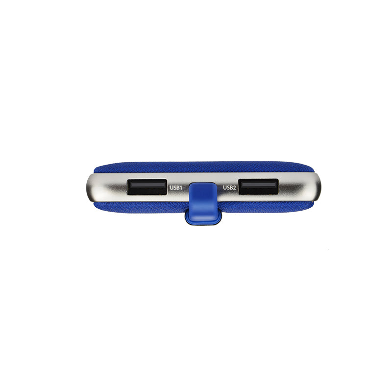 Power bank «J1 Linstar» 10000 mAh single USB with built-in Lightning cable