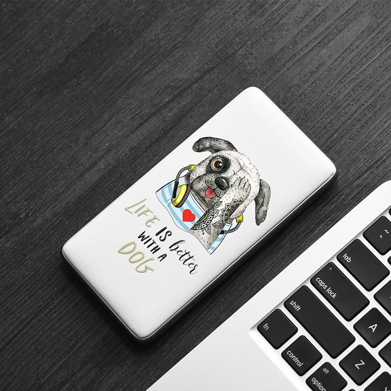 Power bank «J13 Adorable puppy» 10000 mAh dual USB output
