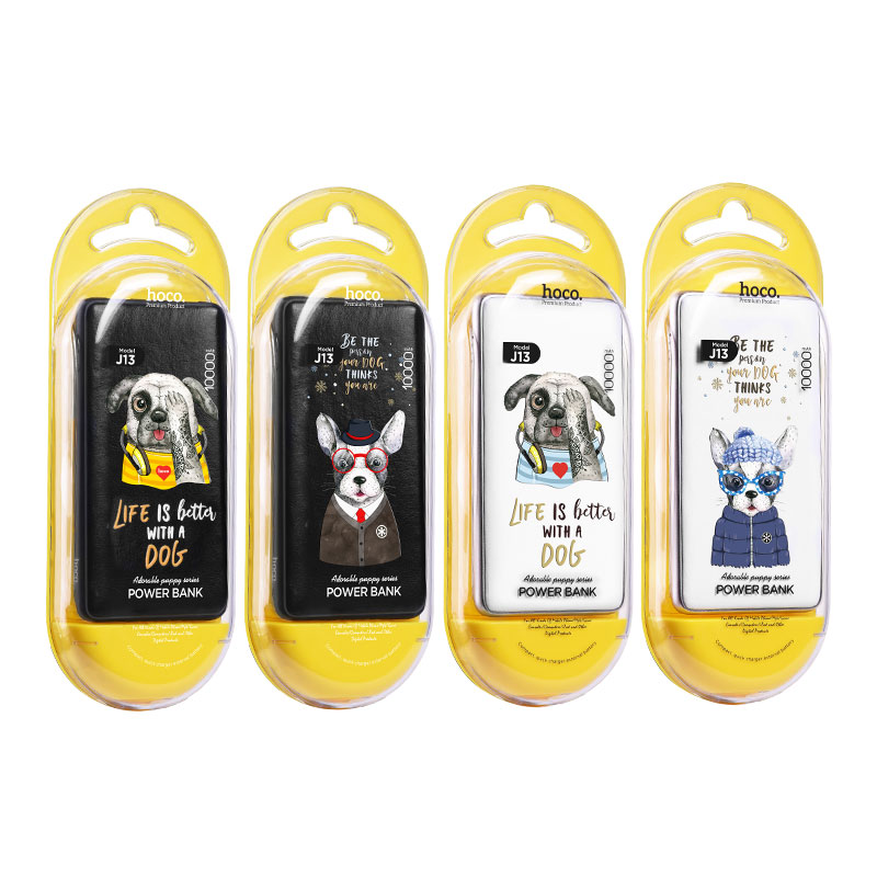 Power bank «J13 Adorable puppy» 10000 mAh dual USB output