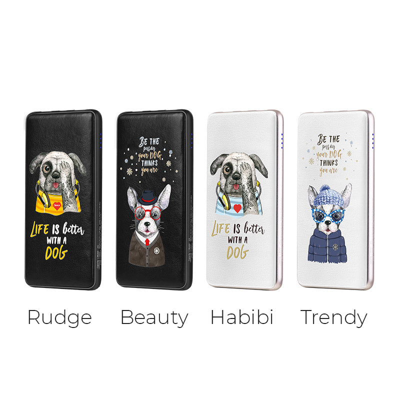 Power bank «J13 Adorable puppy» 10000 mAh dual USB output
