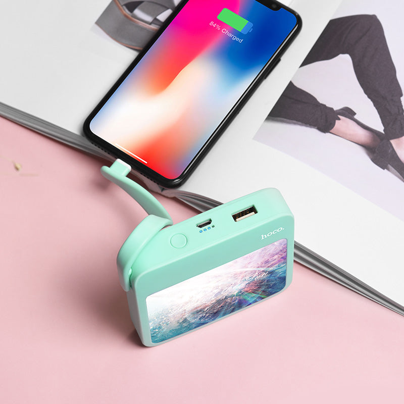 Power bank «J20 Brilliant sunshine» 8000 mAh LED power indicator