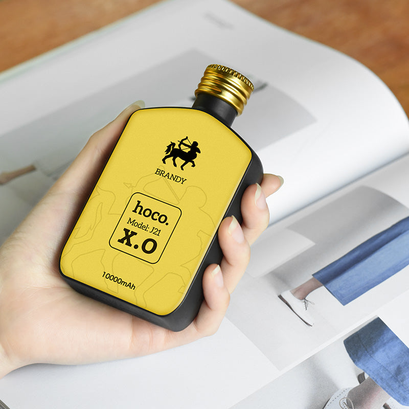 Power bank «J21 Vintage wine» 10000 mAh LED power indicator