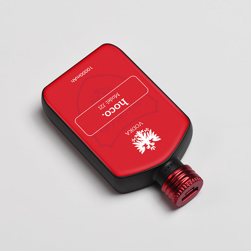 Power bank «J21 Vintage wine» 10000 mAh LED power indicator
