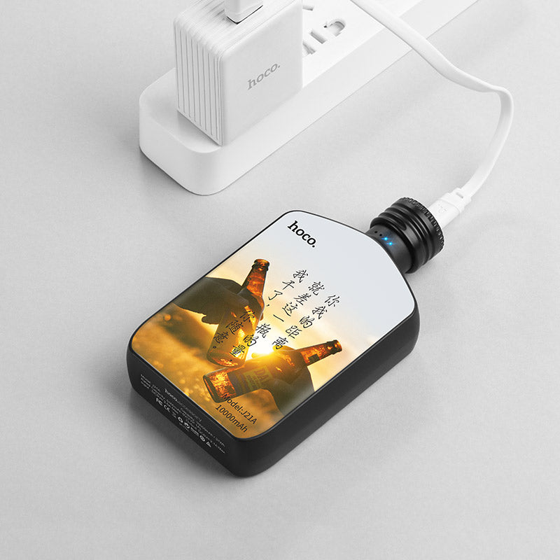 Power bank «J21A Heart words» 10000 mAh LED power indicator