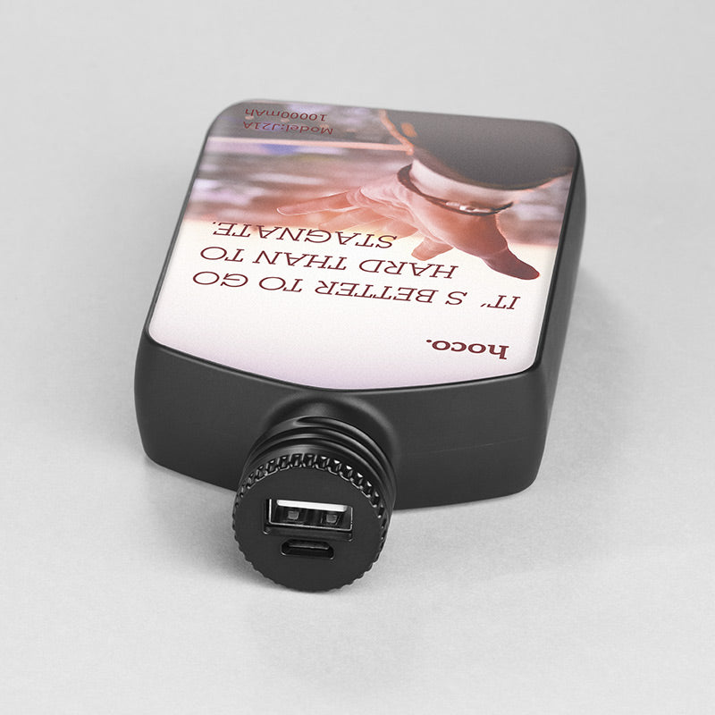 Power bank «J21A Heart words» 10000 mAh LED power indicator