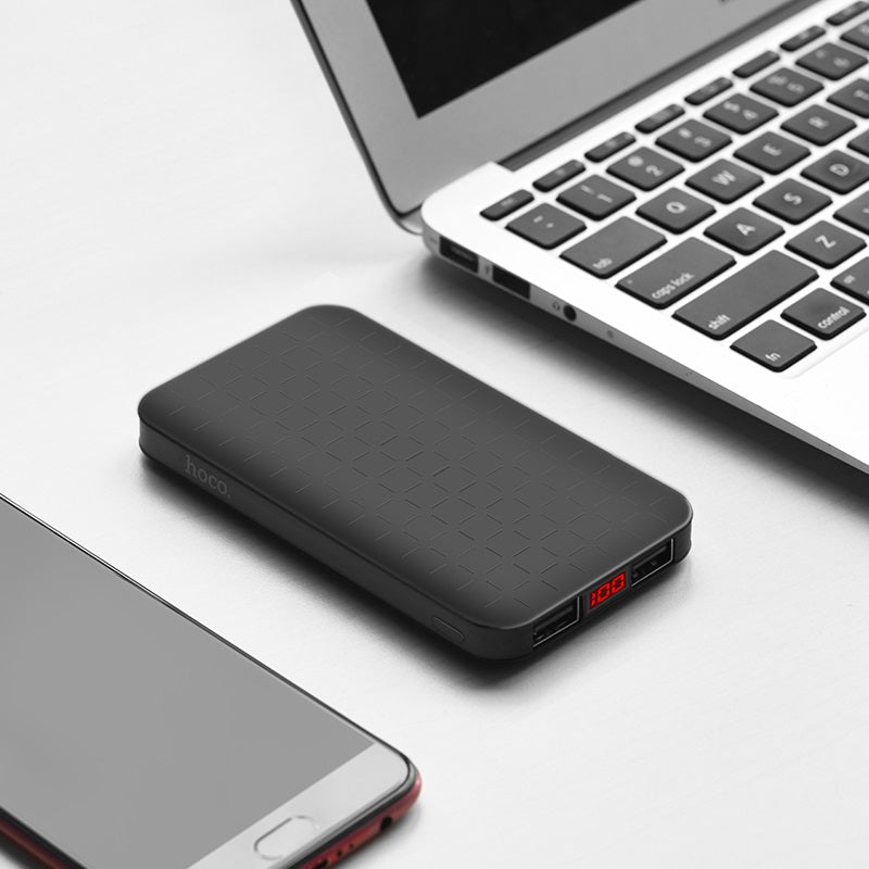 Power bank «J29A Cool square» 10000 mAh dual USB output