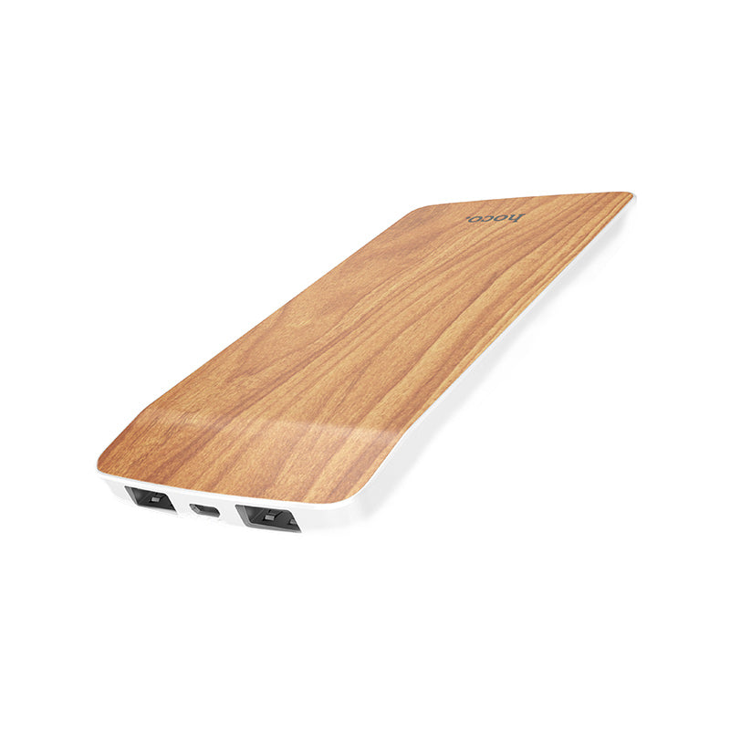 Power bank «J5 Wooden» 8000 mAh dual USB output