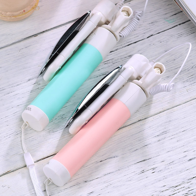 Selfie stick “K2 Magic mirror” 3.5mm jack wired monopod