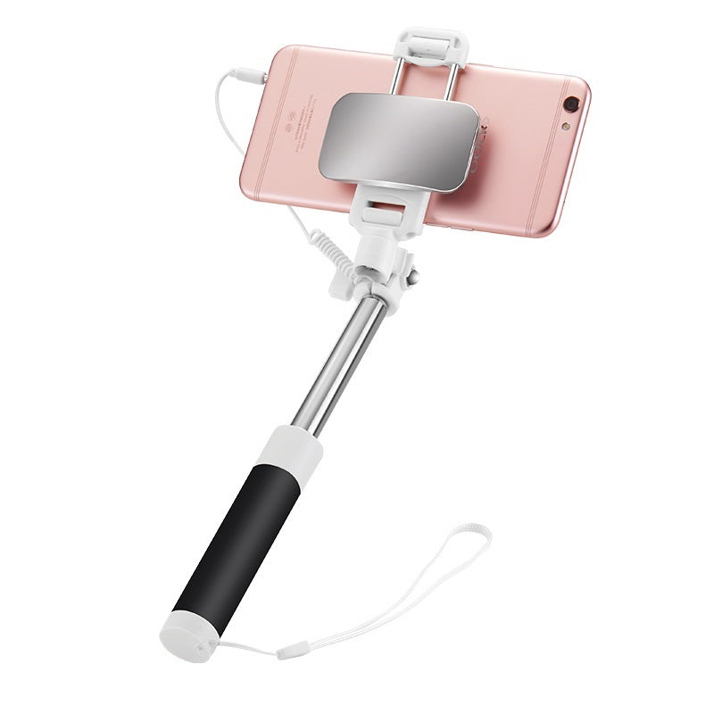 Selfie stick “K2 Magic mirror” 3.5mm jack wired monopod