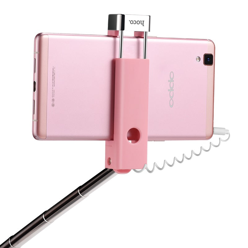 Selfie stick “K3 Beauty” 3.5mm jack wired monopod
