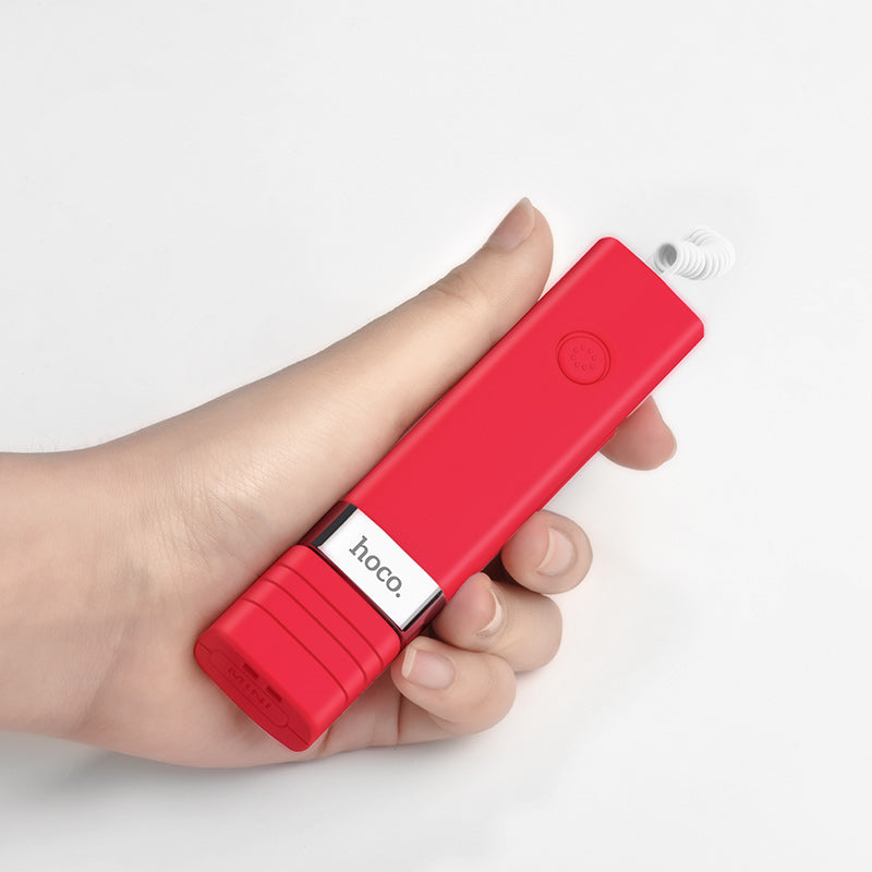 Selfie stick «K3A Beauty» Lightning wired handheld monopod