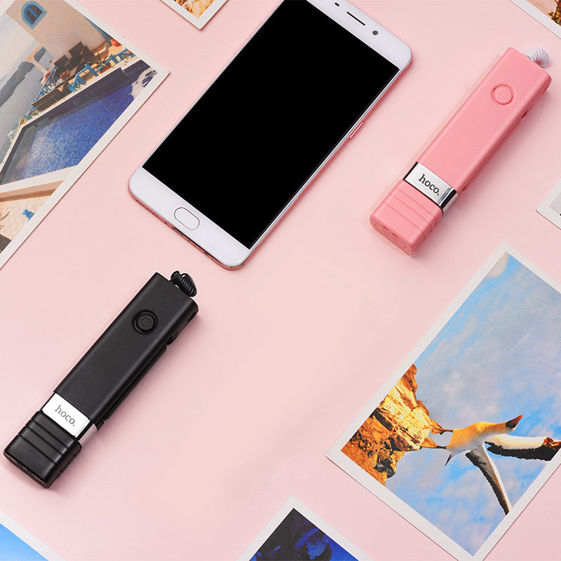 Selfie stick «K3A Beauty» Lightning wired handheld monopod
