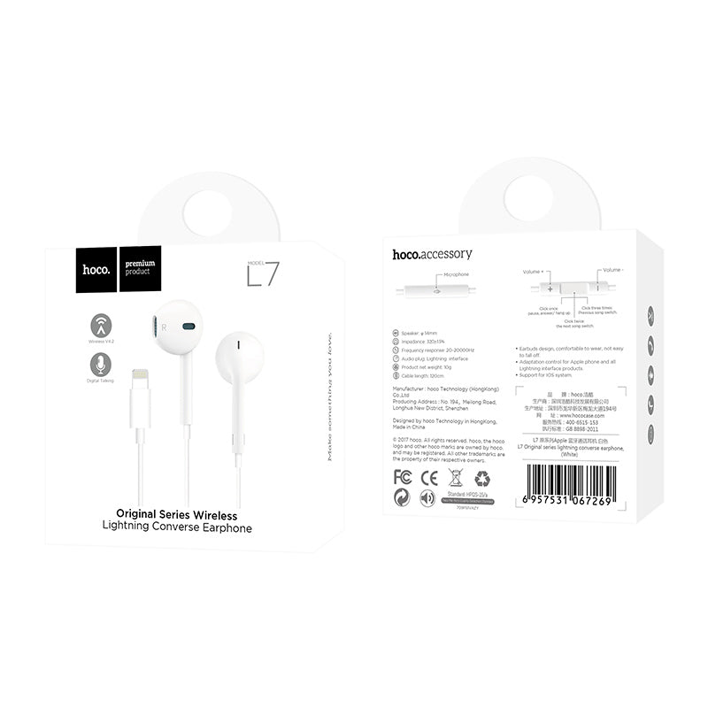 Wireless earphones “L7 Original series” headset with mic