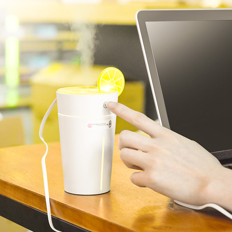 Air humidifier “Lemon cup” portable home and office usage