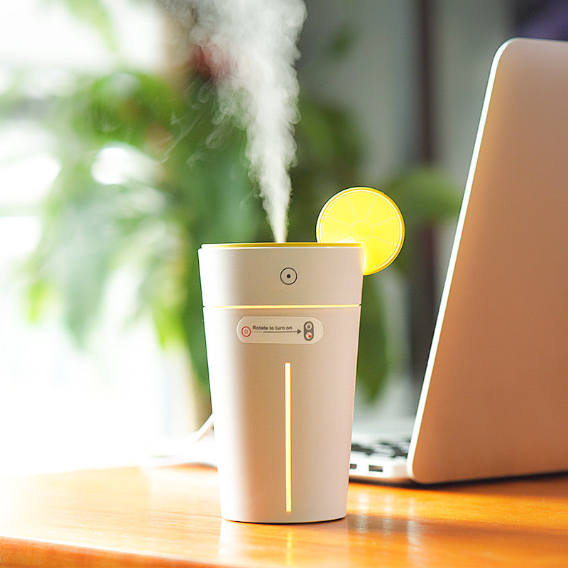Air humidifier “Lemon cup” portable home and office usage