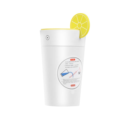 Air humidifier “Lemon cup” portable home and office usage