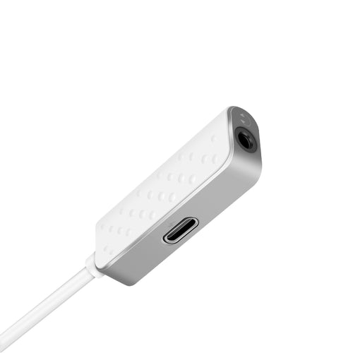 Adapter Lightning to 3.5mm jack «LS11» 2 in 1 audio converter