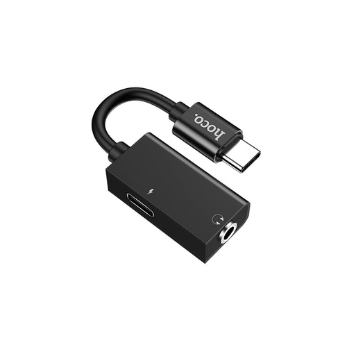 Adapter Type C to 3.5 mm «LS14» 2 in 1 audio converter