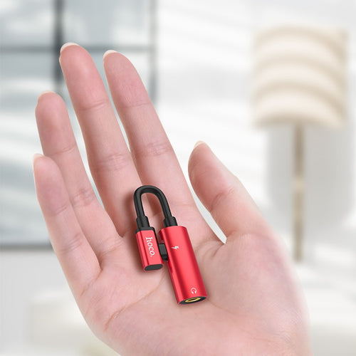 Adapter Type-C to 3.5 mm «LS19» 2 in 1 audio converter