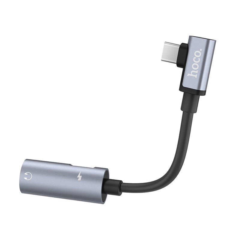 Adapter Type-C to 3.5 mm «LS19» 2 in 1 audio converter