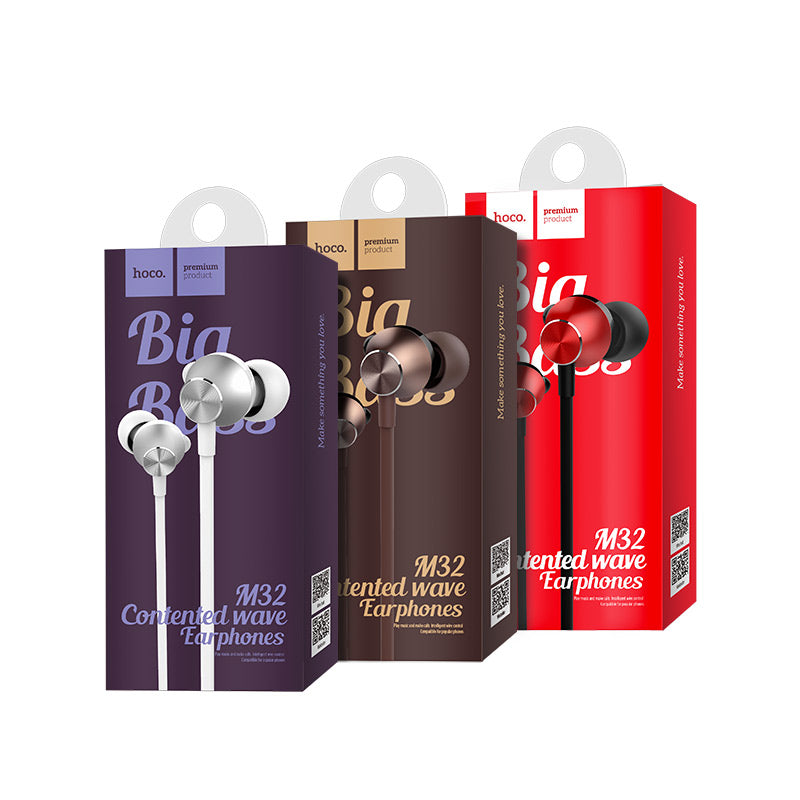 Wired earphones “M32 Contented wave” with microphone