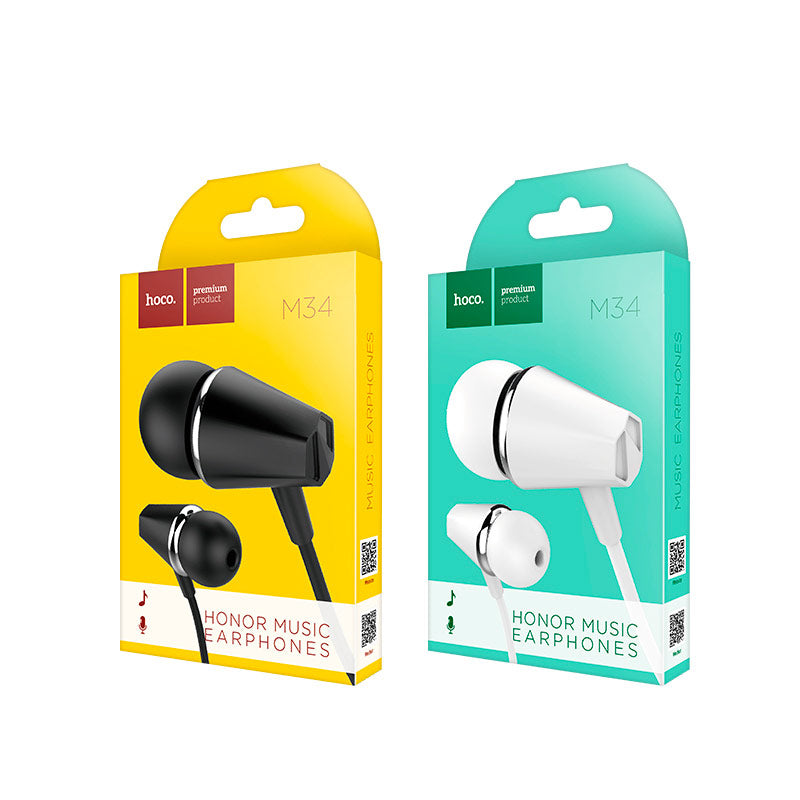 Wired earphones “M34 Honor” with microphone