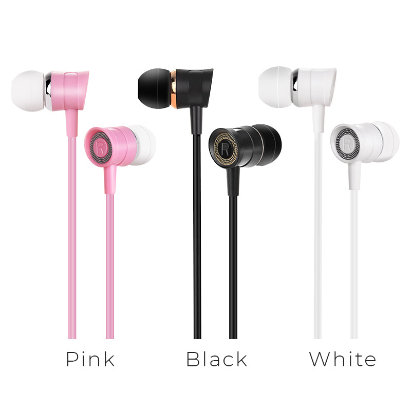 Wired earphones “M37 Pleasant sound” with microphone