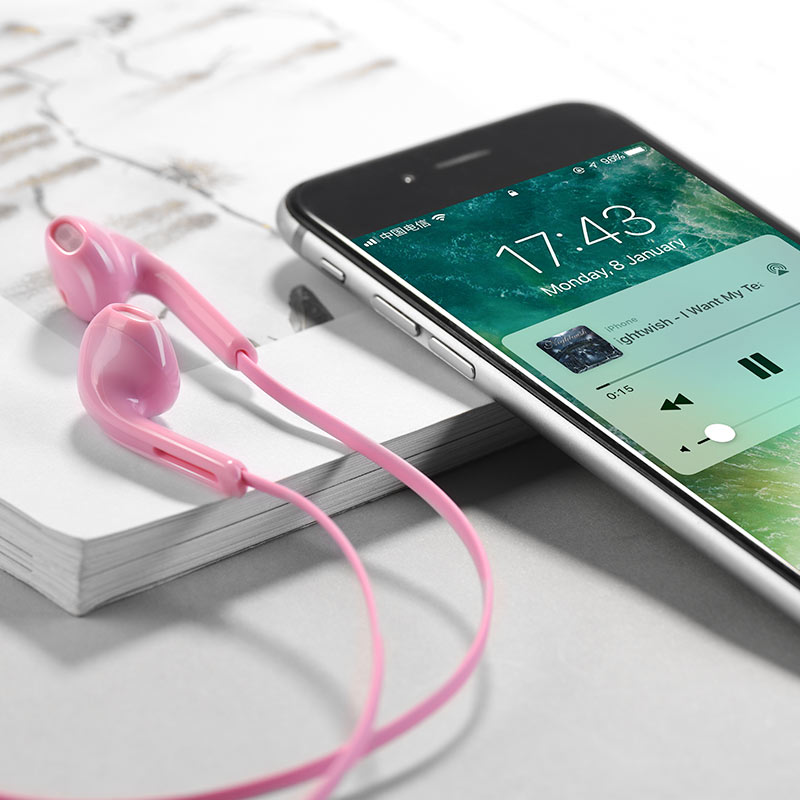 Wired earphones 3.5mm “M39 Rhyme sound” with microphone