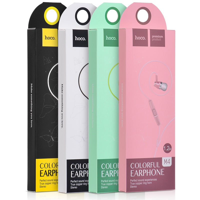 Wired earphones 3.5mm “M4 Dazzle Color” with microphone