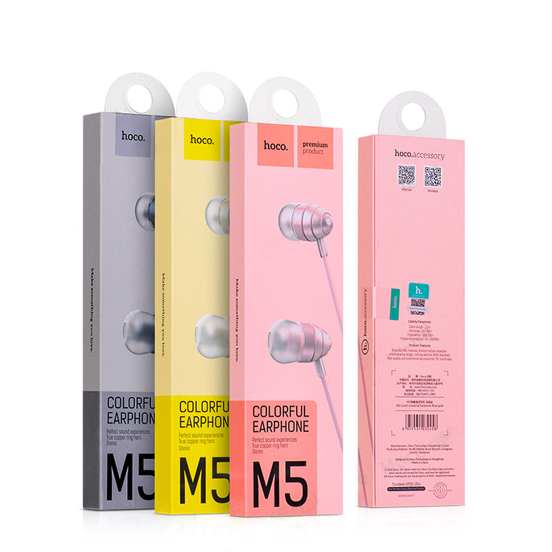 Wired earphones 3.5mm “M5 Conch” with microphone