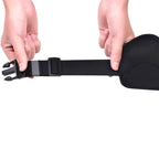 Multifunction waist bag with pockets and light reflection