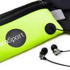 Multifunction waist bag with pockets and light reflection