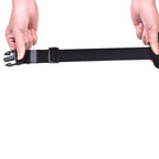 Multifunction waist bag with pockets and light reflection