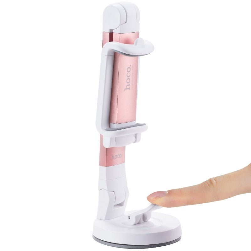 Tabletop holder “P6” phone clip suction mount