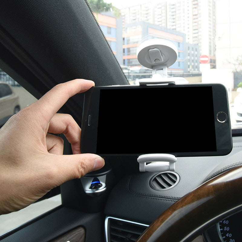 Tabletop holder “P6” phone clip suction mount