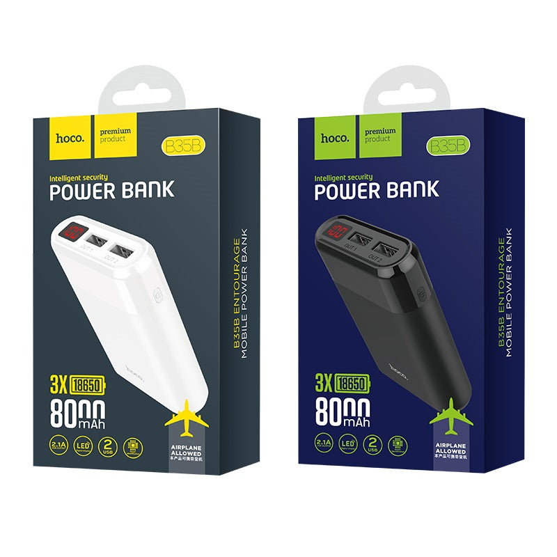 Power bank “B35B Entourage” 8000mAh dual USB output