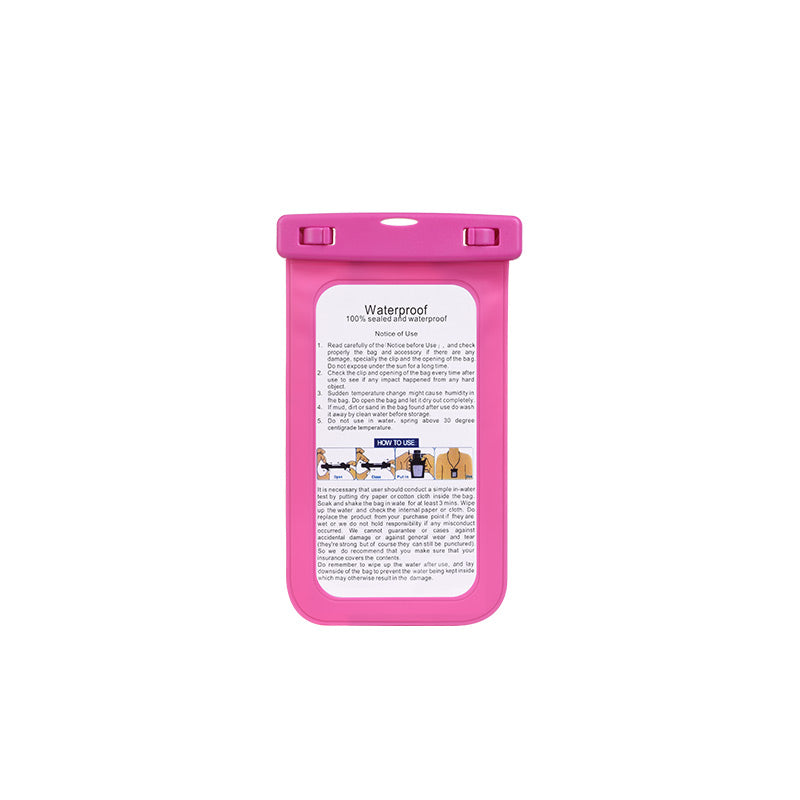 Waterproof case “Precious jade” universal swim bag depth 20m