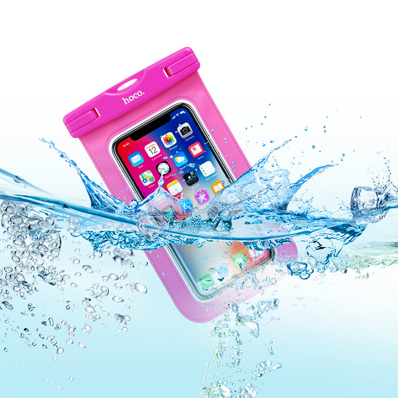 Waterproof case “Precious jade” universal swim bag depth 20m