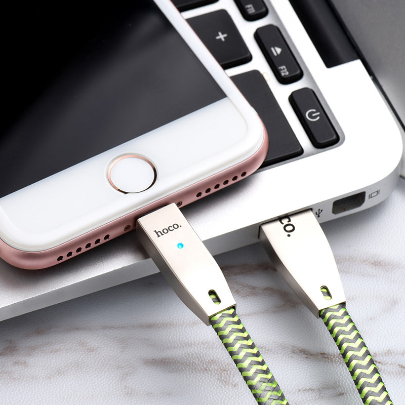 Cable USB to Lightning «U11» charging data sync