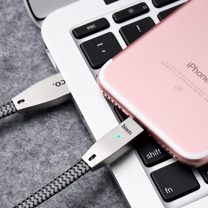Cable USB to Lightning «U11» charging data sync