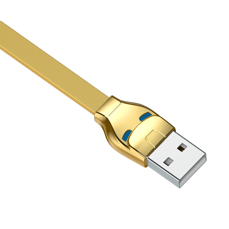 Cable «U14 Steel man 2in1» charging Lightning Micro USB