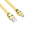 Cable USB to Micro USB «U14 Steel man» charging data sync