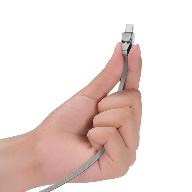 Cable USB to Type C «U14 Steel man» charging data sync