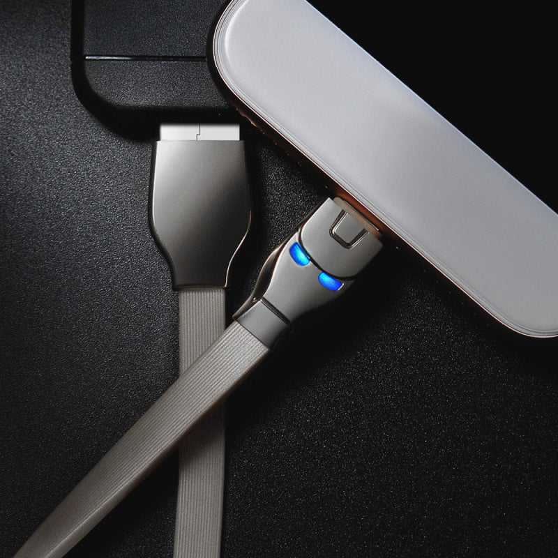 Cable USB to Type C «U14 Steel man» charging data sync
