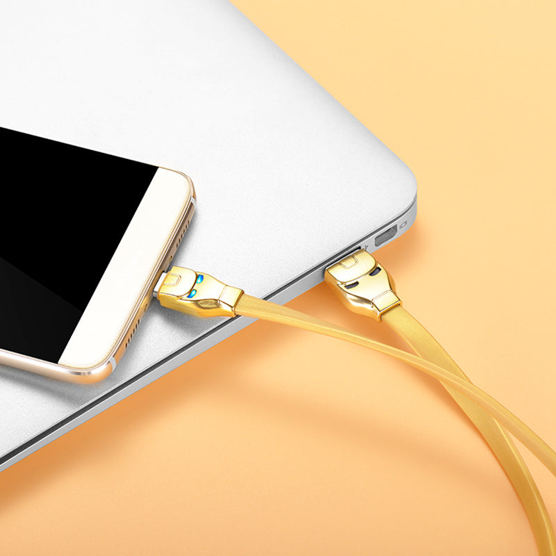 Cable USB to Type C «U14 Steel man» charging data sync