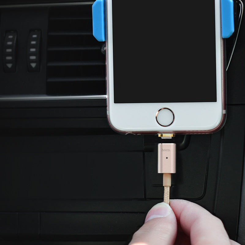 Cable USB to Lightning «U16 Magnetic» charging data sync