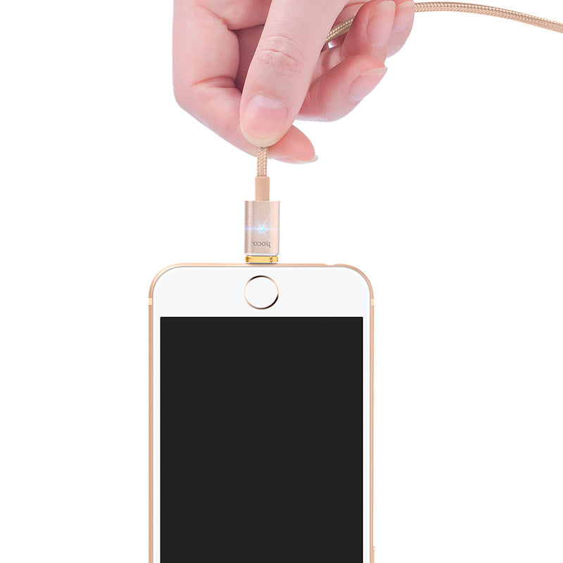 Cable USB to Lightning «U16 Magnetic» charging data sync
