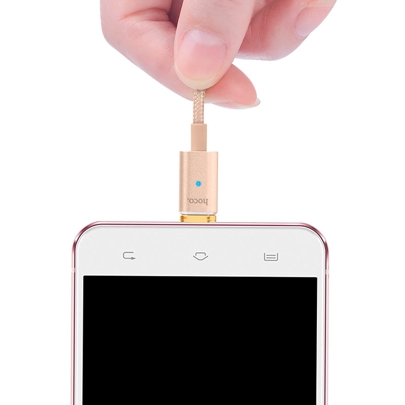 Cable USB to Micro-USB «U16 Magnetic» charging data sync