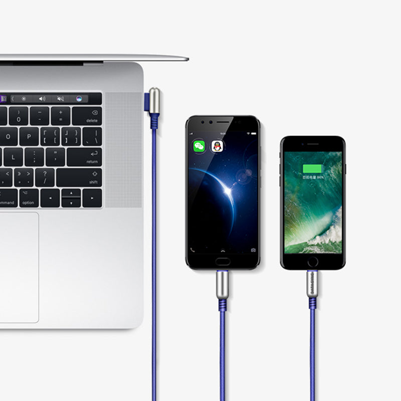 Cable «U17 Capsule 2-in-1» charging Lightning Micro-USB