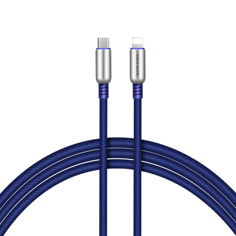 Cable «U17 Capsule 2-in-1» charging Lightning Micro-USB